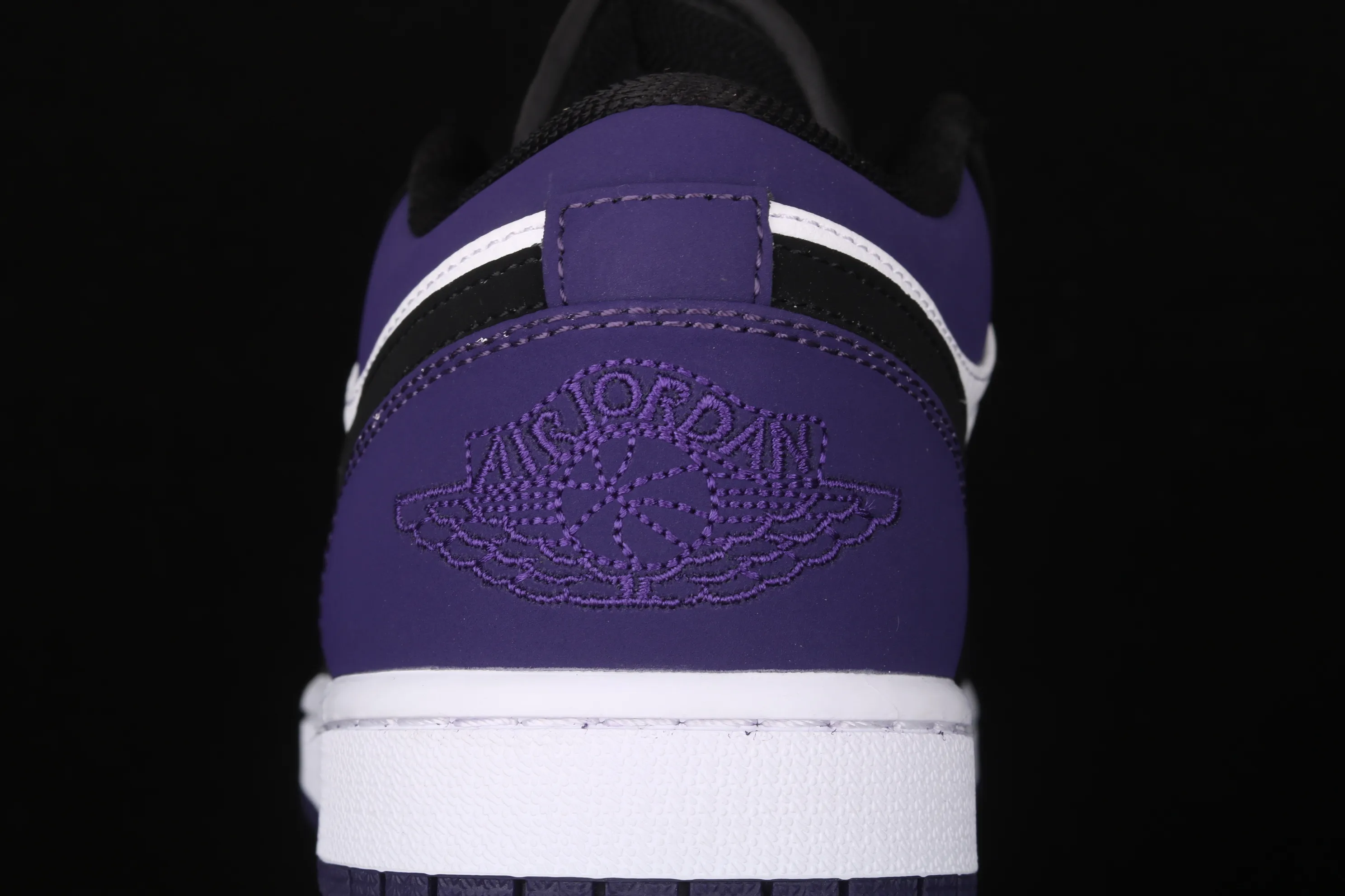 All categories Air Jordan Jordan series basketball shoes Air Jordan 1 Low New version Air Jordan 1 Low Court Purple AJ1 Joe 1 low top suede black purple toe 553558-125